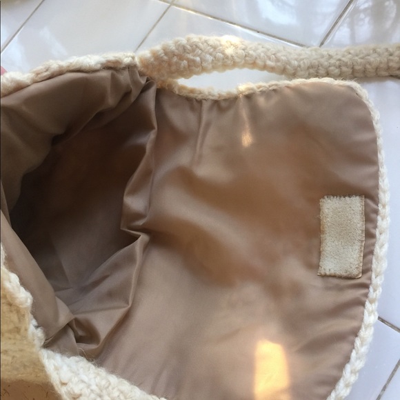 BOHO BAG HAND KNITTED - Picture 2 of 3